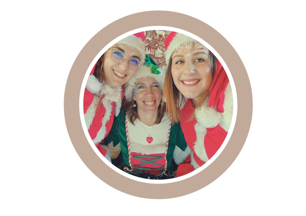 Graziella, Aline et Aurélie